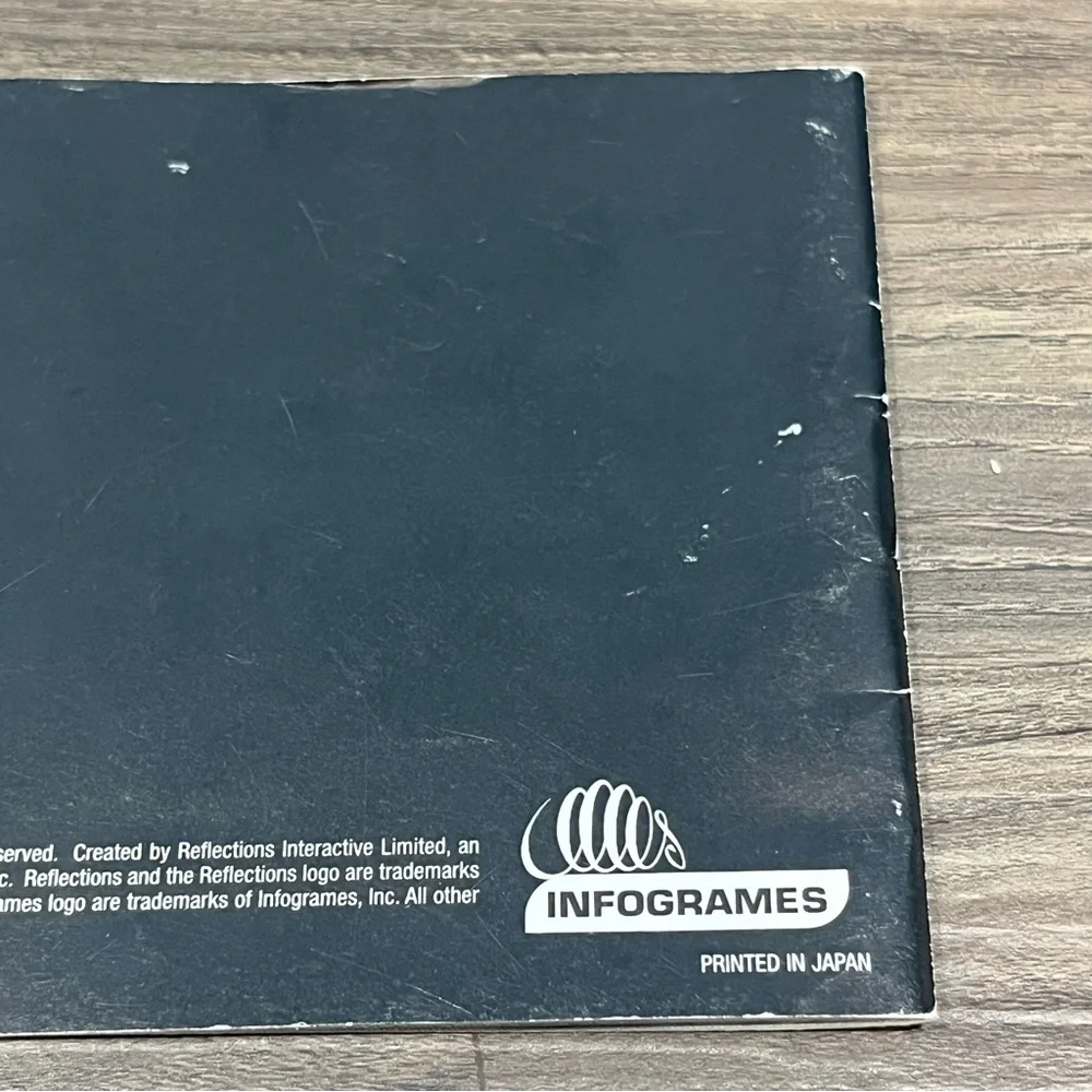 Vintage 2000 Game Boy Color Driver Instruction Manual Only You Are The Wheelman